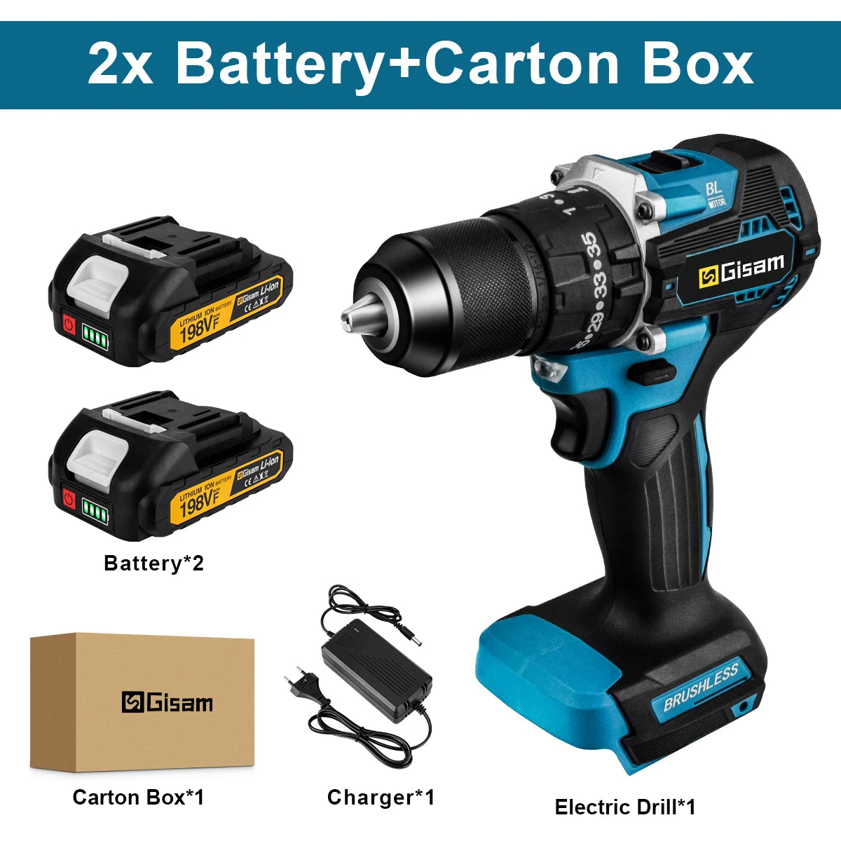 Precision Torque Cordless Impact Drill